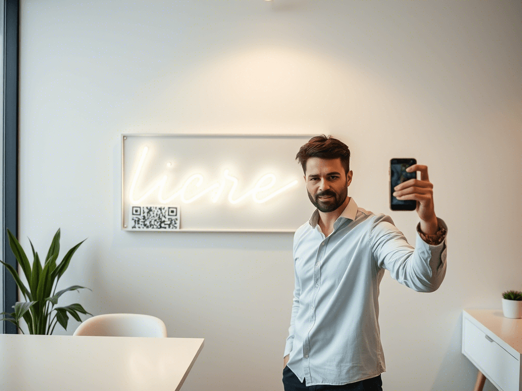 letrero para redes sociales