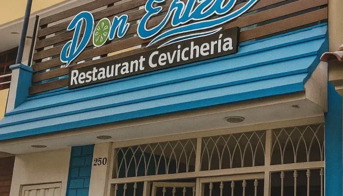 letrero para exterior de cevicheria